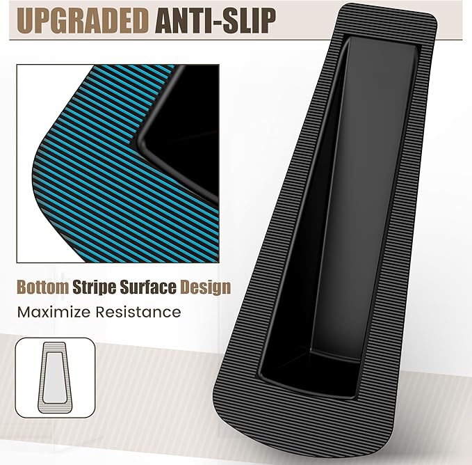 Crosize 5 Pack Door Stoppers for Bottom of Door, Premium Rubber Door Stops - Image 2