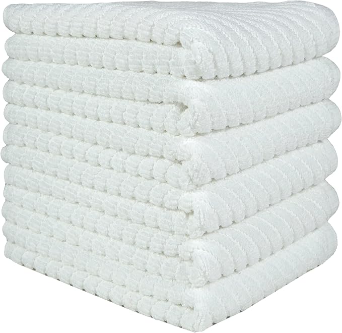 Premium Kitchen Towels | Large Cotton Kitchen Hand Towels | Dish Towels | - Image 2