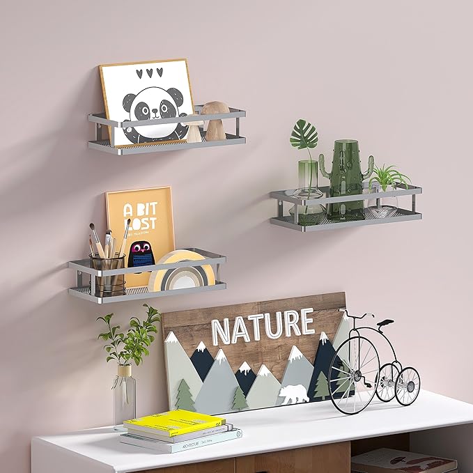 PUSDON Metal Wall Hanging Basket 2 Packs DIY Suitable - Image 4