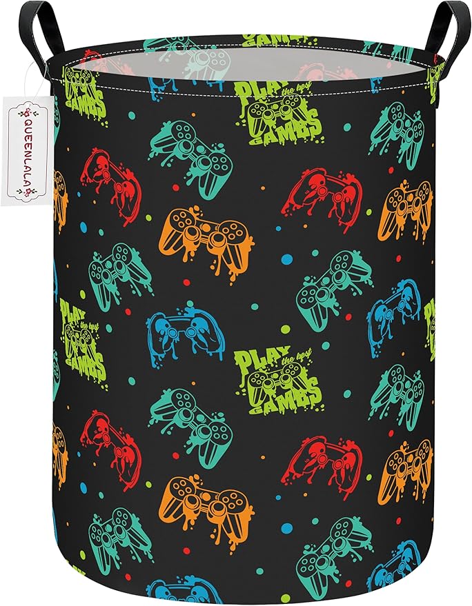 QUEENLALA Large Storage Basket, Laundry Hamper/Bathroom/Home Decor/Collapsible by QUEENLALA