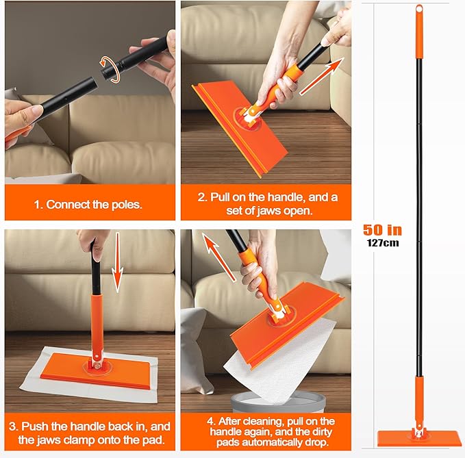 JEHONN Sweeper Mop Compatible - Image 7