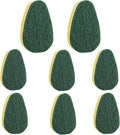 Dish Wand Refills 8Packs, Sponge Replacement Heads, Dish Wand Sponge Refill by DYMOLL