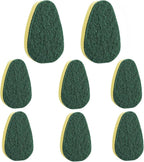Dish Wand Refills 8Packs, Sponge Replacement Heads, Dish Wand Sponge Refill by DYMOLL