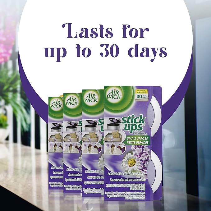 Air Wick Stick Ups Air Freshener, Lavender and Chamomile, 2 ct - Image 7