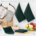 Homaxy 100% Cotton Waffle Weave Kitchen Dish Cloths, Ultra Soft Absorbent Quick - Image 6