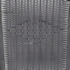 Flash Furniture Lila Modern Rattan Indoor/Outdoor Stackable Dining Chairs, Stacking Rattan Bistro Chairs for Patio or Restaurant, Set of 4, Gray - Image 14