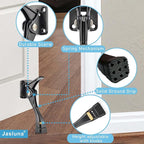 Kickdown Door Stopper 4" – 4 Pack, Heavy-Duty Commercial Foot-Operated Door - Image 5