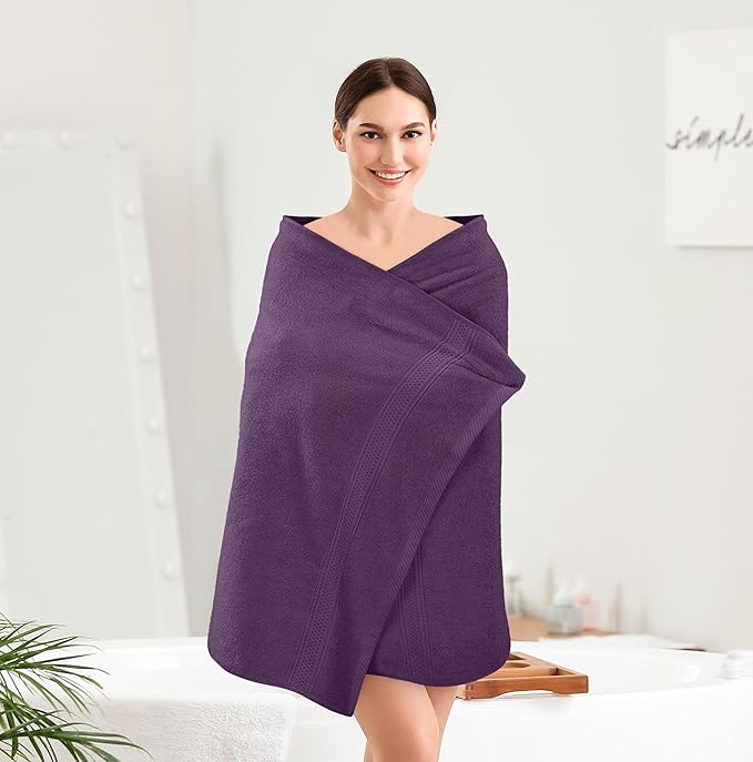 Utopia Towels 4 Pack Premium Bath Towels Set, 27 by 54 Inches, 100% Ring Spun - Image 7