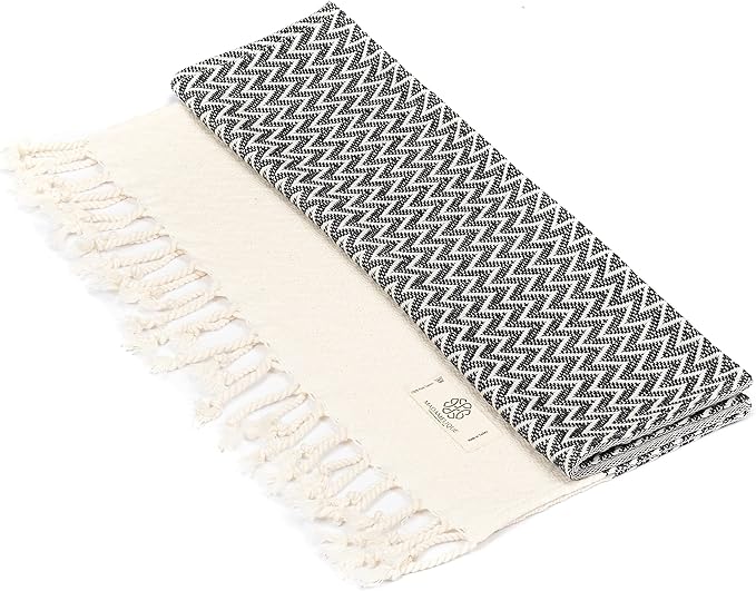 Madamelique Exclusive Hand Towels Set of 2-18 x 40 Inches - Image 2