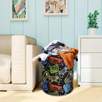 Game Consoles Laundry Basket Funny Colorful Oxford Cloth Laundry Hamper - Image 7