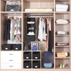MAX Houser 4-Shelf Hanging Closet Organizer, Space Saver, Cloth Hanging Shelves - Image 7