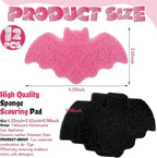 Tioncy 12 Pack Bat Kitchen Sponges Bulk Dual Sided Scrubber Sponges Dishwashing - Image 2