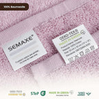 SEMAXE 100% Cotton Washcloths 12-Pack, 13 × 13 Inch Soft Luxury Face Towels – - Image 3