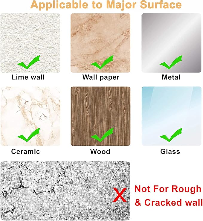 Door Stopper Wall Protector, Adhesive Bumper Protector, Reusable Rubber Door - Image 5