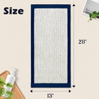Cleanbear Hand Towels for Bathroom Set of 4, Jacquard Weave Bath Hand Towels - Image 2