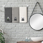 3 Pcs Raccoon Gifts Hand Towels - Image 3