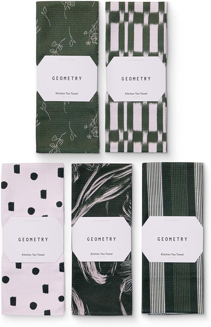 GEOMETRY Kitchen Tea Towels by GEOMETRY