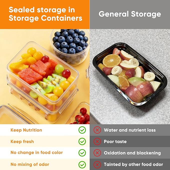 52 Pcs Food Storage Containers - Image 7
