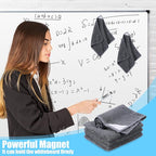 4 Pack Magnetic Cleaning Cloth Microfiber Dry Erase Eraser Board Cleaner - Image 5