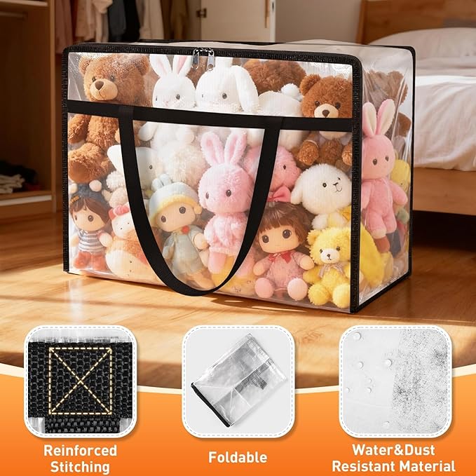 Clear Under Bed Storage Containers - Image 3