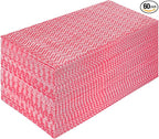 JEBBLAS Reusable Cleaning Towels, 60 Sheets/Pack, Dry Quickly, Machine Washable by JEBBLAS