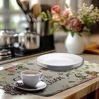 Easter He Is Risen Dish Drying Mats Spring Floral Dish Mat Easter Cross Drying - Image 6
