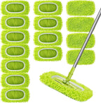 Reusable Dry Sweeping Cloths Microfiber Wet Mop Pads Compatible by Unoutur
