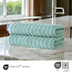 Classic Turkish Towels CTT Premium 2 Pack Bath Towels Set, Made - Image 3