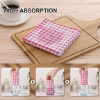 Kitinjoy Cotton 24 Pack Terry Kitchen Towels, 16 x 25 Inches Super Soft and - Image 3