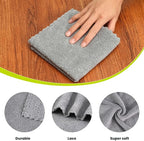 12 Pack Cleaning Cloth, Ultra Soft Absorbent Quick Drying Microfiber Cleaning - Image 2