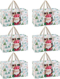VENO 6 Pack Moving Bags, Large Christmas Storage Bins by Veno