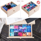 45 Pack Drawer Dividers, Plastic Adjustable Drawer Storage Organizer - Image 4