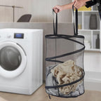 Seiritex 2Pcs Mesh Popup Laundry Hamper 115L Extra Large Collapsible Laundry - Image 3