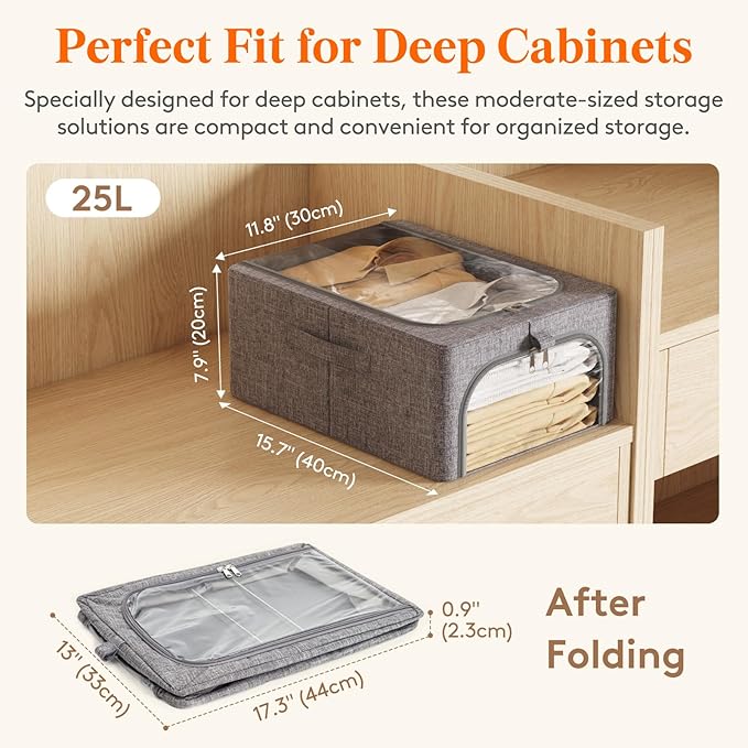 Lifewit Clothes Storage Bins - Image 4