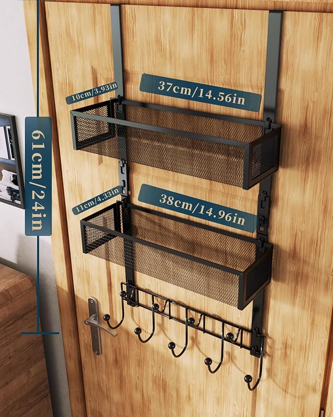 Consumest Over The Door Hooks Organizer - Image 7