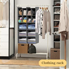 Ofiray-home 5 Tier Hanging Closet Organizer, 14 Compartments Sweater Organizer - Image 2