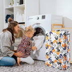 Odonata Slim Laundry Hamper Handles Collapsible Laundry Basket Thin Dirty - Image 5