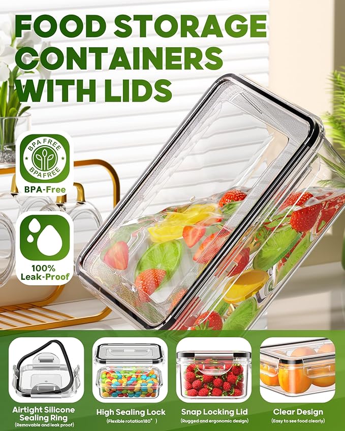 70 PCS Food Storage Containers - Image 3