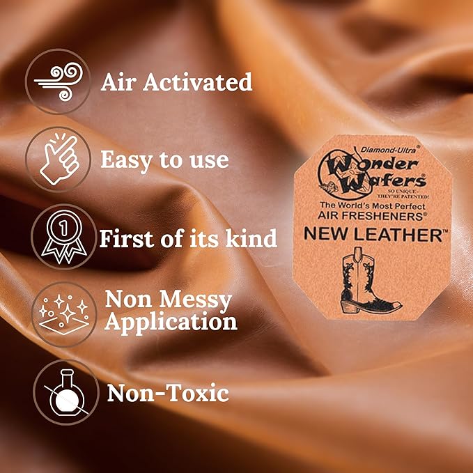Wonder Wafers 250 Count New Leather Unwrapped Automobile Professional Use Air - Image 3