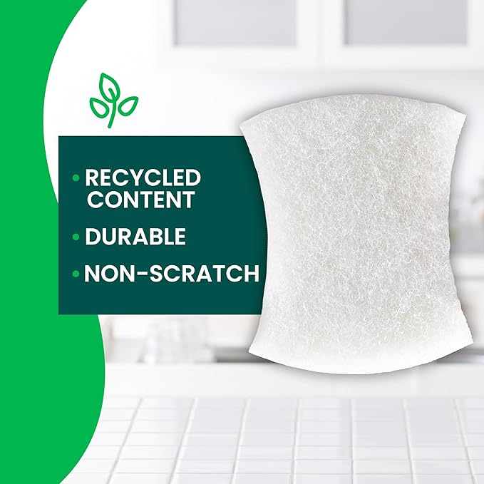 Scotch-Brite Greener Clean Non-Scratch Scrub Sponge, Sponge - Image 3