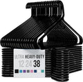NEATERIZE Ultra Heavy Duty Plastic Clothes Hangers by Neaterize