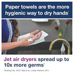Tork Multifold Hand Towel White H2, 100% Recycled Fibers, 16 x 250 Towels - Image 3