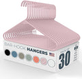 Neaties Plastic Hangers 30 Pack – Made in The USA – 6lb Capacity Standard by NeatiesHangers