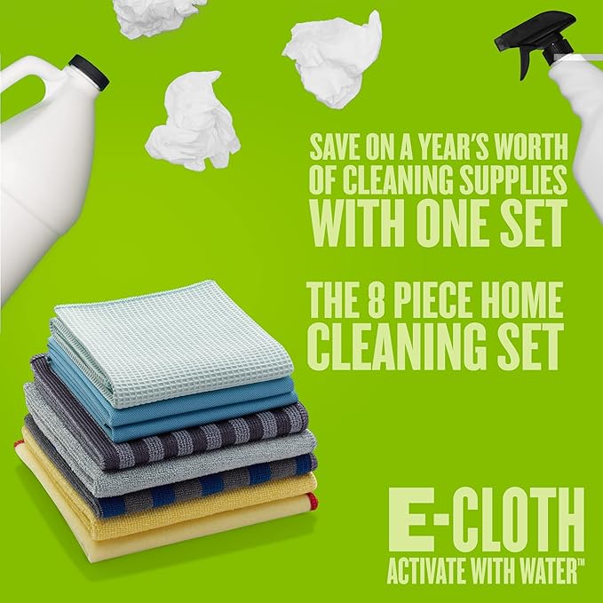 E-Cloth Home Cleaning Set, Premium Microfiber Cleaning Cloth, Household - Image 8
