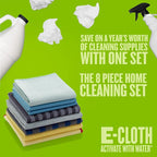 E-Cloth Home Cleaning Set, Premium Microfiber Cleaning Cloth, Household - Image 8