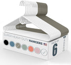 Neaties Super Heavy Duty Clothes Hangers 6 Pack – Made in The USA - 10lb by NeatiesHangers