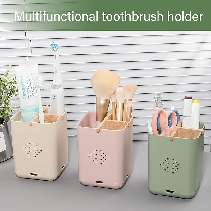 Toothbrush Holders for Bathrooms, Electric Toothbrush Holder Kids Toothbrush - Image 7