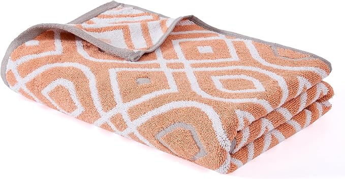Modern Threads Oxford 6-Piece 100% Cotton Towel Set – Yarn Dyed Jacquard & - Image 6