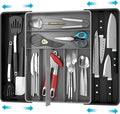 Simple Houseware Expandable Kitchen Drawer Flatware Organizer by SimpleHouseware
