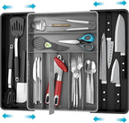 Simple Houseware Expandable Kitchen Drawer Flatware Organizer by SimpleHouseware